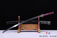 三枚合龙装武士刀