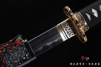 五枚合菊一武士刀