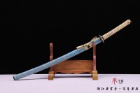 烧双线狮斩武士刀