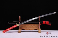 石纹百炼钢武士刀