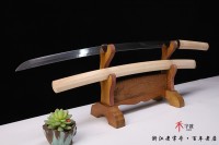 大马士革木装刀-常规保存鞘
