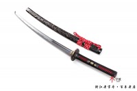 龙腾武士刀-人工刃纹