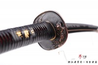 龙腾武士刀-人工刃纹